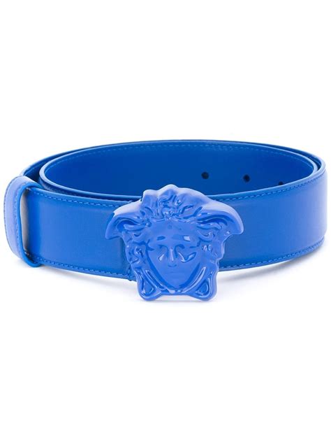 versace belt 120|light blue Versace belt.